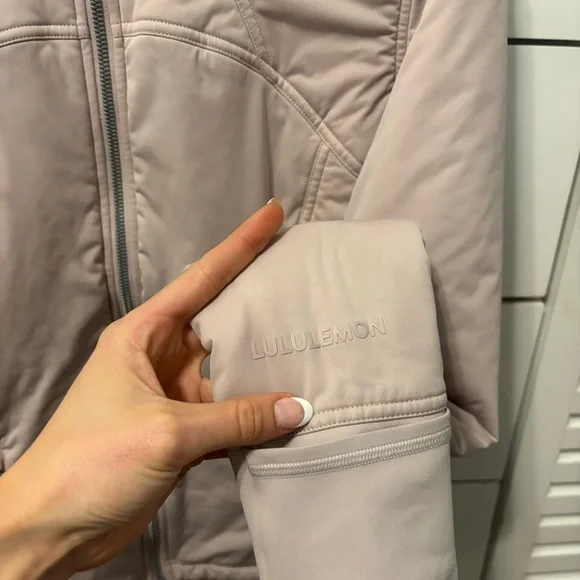 Lululemon Dynamic Movement Jacket Pale Pink